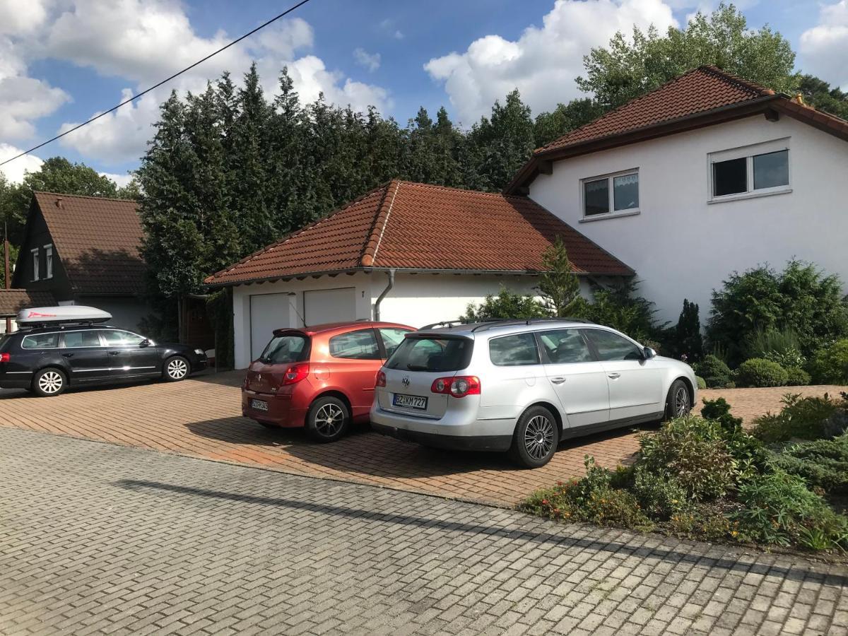 Grosszuegige Ferienwohnung Am Waldesrand Im Seenland Lauta Eksteriør bilde