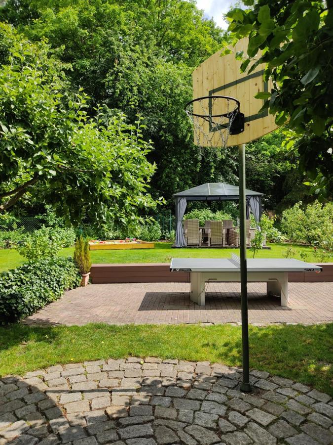 Grosszuegige Ferienwohnung Am Waldesrand Im Seenland Lauta Eksteriør bilde
